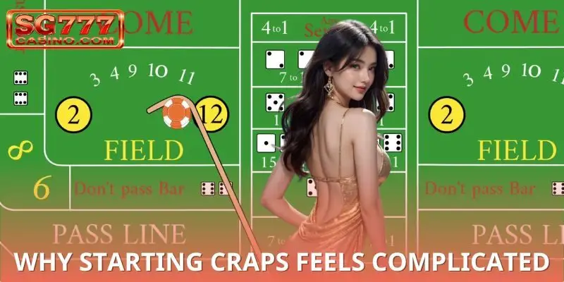 Challenges faced in craps for beginners