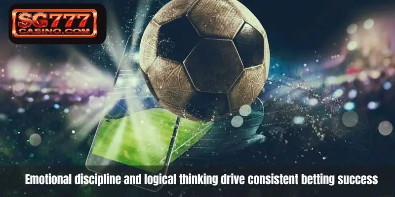 Emotional discipline and logical thinking drive consistent betting success